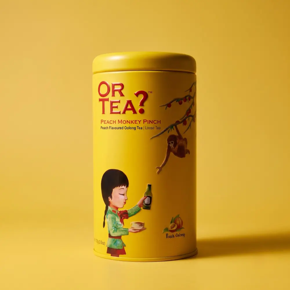 Peach Monkey Pinch | Tin Canister
