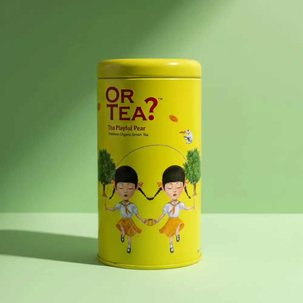 The Playful Pear | Tin Canister